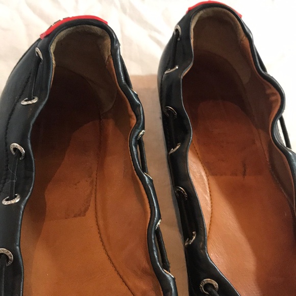 “HUNTER” “Dominica” Black Flats . - Picture 13 of 15